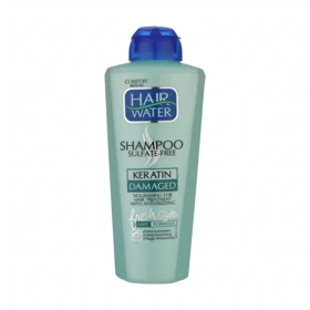 شامپو مو ترمیم کننده کامان مدل Hair Water keratin حجم 400ml