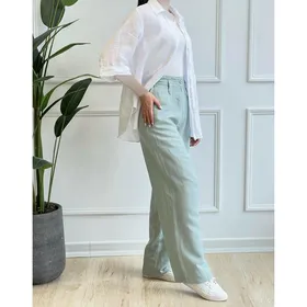 شلوار جلو دکمه 18469