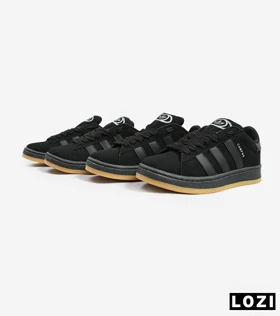 کفش کتانی بزرگ پا مشکی کرم ADIDAS Campus مدل 5166