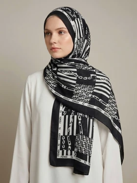 شال فندی حریر