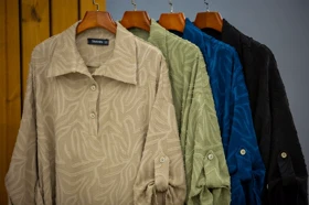 مانتو کفتان کسمه یقه شکاری