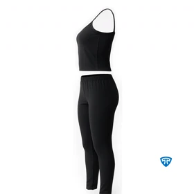 ست تاپ و لگ ویسکوز پنبه