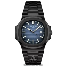 ساعت پتک فیلیپ مشکی Patek Philippe Nautilus Black-KdB2