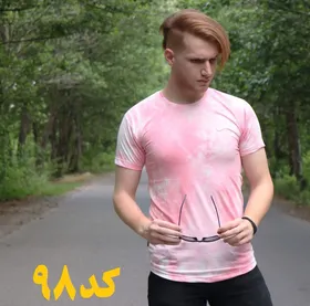 تیشرت ابر و بادی NIKE رنگ یاسی