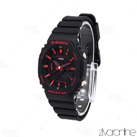 ساعت جی شاک GMA-S2100 زنانه مشکی ایندکس قرمز 106394