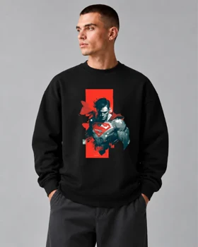 دورس مشکی طرح سوپرمن استایل Dark Superhero Art
