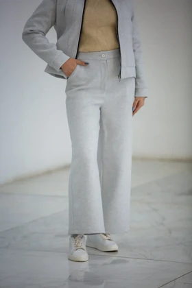 شلوار فوتر تایسیز 2 (طوسی)