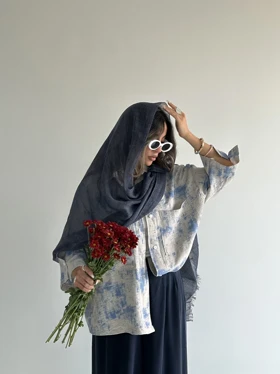 شومیز آستین دکمه