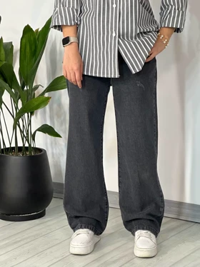 شلوار جین نیم بگ 1