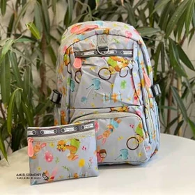 کوله مدرسه فانتزی چاپی برند BROSPORT