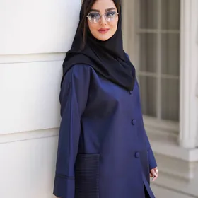 مانتو اداری دانشجویی مدل دیپلمات کد 1075