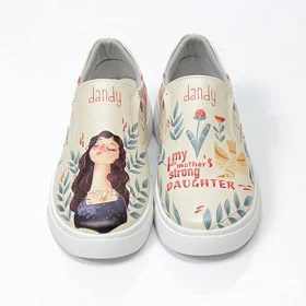 کفش بدون بند زنانه دندی طرح Shahrzad