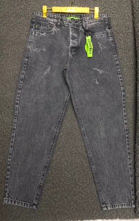 شلوار مام فیت دودی مردانه کیفیت عالی از برند اورجینال دیلم