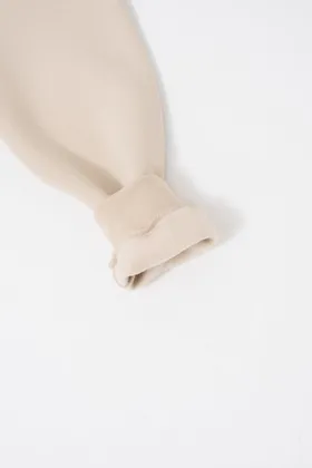 سویشرت مردانه مهره دوزی شده بژ نرم M3573