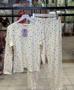 بلوز شلوار نرمال سکسن کد41142-A