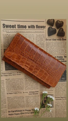 کیفپول چرم طبیعی