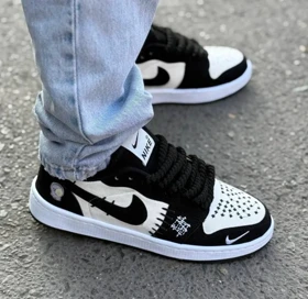 کتانی مردانه vodoمشکی سفید