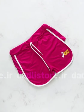 شورتک ورزشی نخ پنبه نواردوزی ASICS