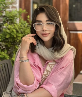 عینک پرادا پل دار یونیسکس (کد402)