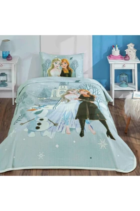روتختی پیکه یک نفره Taç مدل Disney Frozen Hug پنبه - چندرنگ