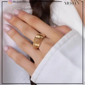 انگشتر زنانه طلاروس کد 308