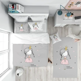 روتختی کودکانه برند مینوریا کیدز طرح دخترانه کد p-279
