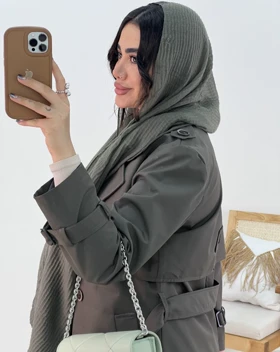 بارانی بلند آیدک(33)کد:4680