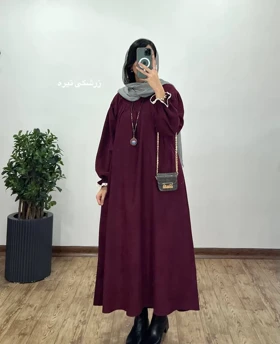 پیراهن مانتویی پاییزه رایلی