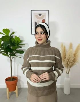 بافت یقه شل باران