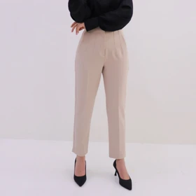 شلوار زنانه ی کرپ پائولا (Paula) سین استایل کد 6129