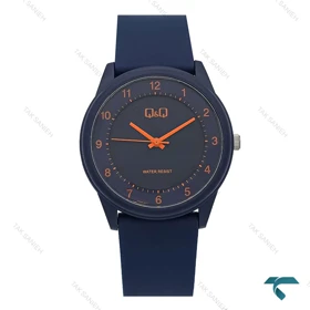 کیو اند کیو اورجینال بند رابر سرمه ای ایندکس نارنجی QQ-8247-G