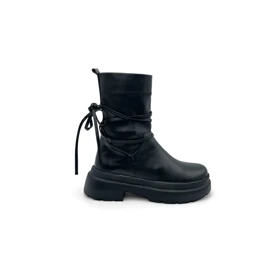 کفش نیم بوت زنانه استرج بندی مدل 0117_Boots