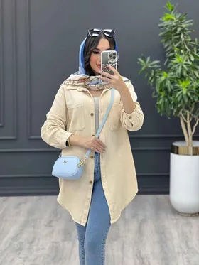 مانتو شومیزی دو جیب