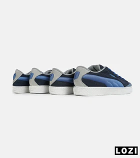 کفش کتانی ورزشی سرمه ای آبی مردانه و زنانه PUMA suede XL crush مدل 7457