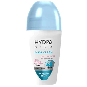 مام رول ضد تعریق بانوان هیدرودرم Hydroderm مدل PURE CLEAN حجم 50ml