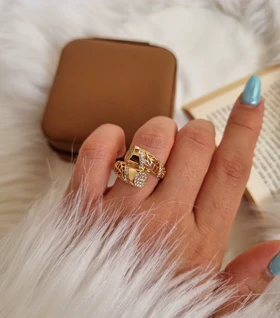 انگشتر طرح طلا لوکس ژوپینگ