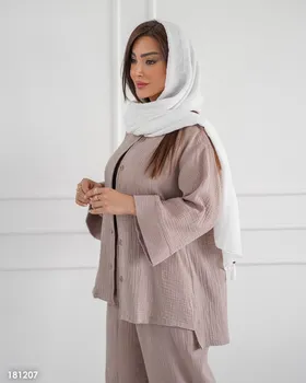 شومیز و شلوار مدل آسنا کد 1812
