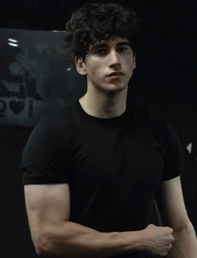 تیشرت اندامی بیسیک مشکی مردانه پارچه نخ پنبه