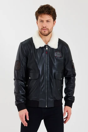 کت و کاپشن مردانه nero-leather-fur nero-leather-fur