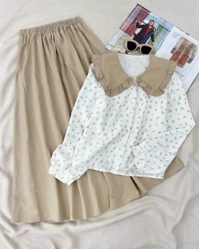 ست شومیز و دامن مدل2 کد 5425