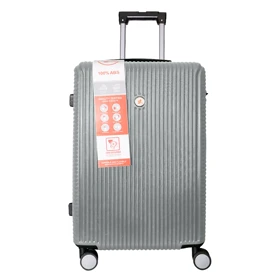 چمدان MR مدل برانفیت لاین سایز متوسط (نقره ای)