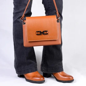 کیف دستی چرم زنانه 640