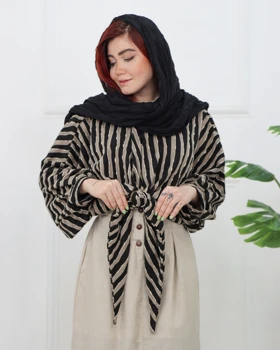 شومیز جلو گره‌ای مراکشی زنانه 0913