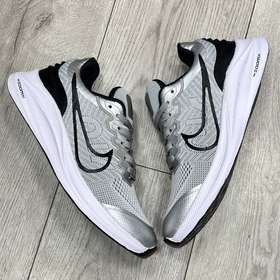 کفش و کتانی مردانه مدل نایک NIKE ZOOM رنگ طوسی