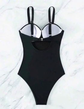 مایو کاپ‌دار زنانه هلیا (Helia) سین استایل