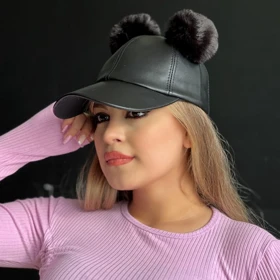 کلاه بیسبالی چرم دو پوم