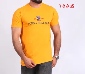 تیشرت یقه گرد تامی نارنجی