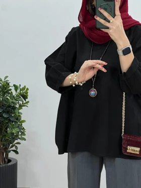 تونیک مانتویی لینن میترا(ایراد دار)