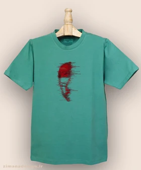 تیشرت مردانه و زنانه طرح اسکلت مرگ کد 931