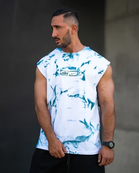 رکابی ورزشی وست NIKE فری سایز آبی